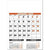 Branded Promotional COMMERCIAL PLANNER WALL CALENDAR Calendar From Concept Incentives.