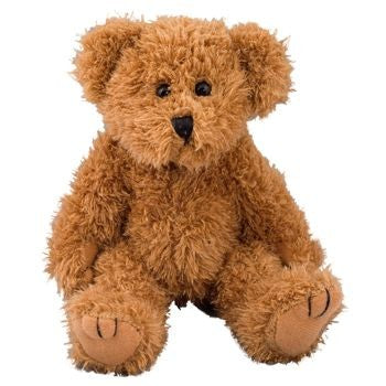 Branded Promotional MAX TEDDY in Brown Soft Toy From Concept Incentives.