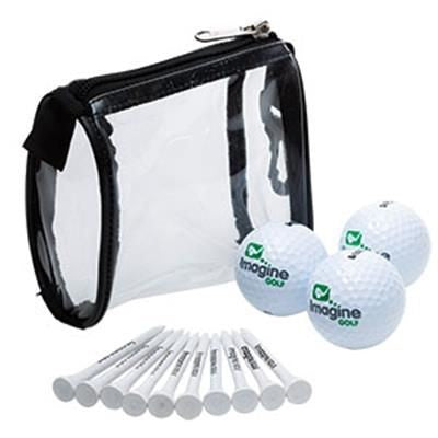 Branded Promotional MINI MORAY BAG Golf Gift Set From Concept Incentives.