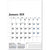 Branded Promotional JOTTA BOX WALL CALENDAR Calendar From Concept Incentives.