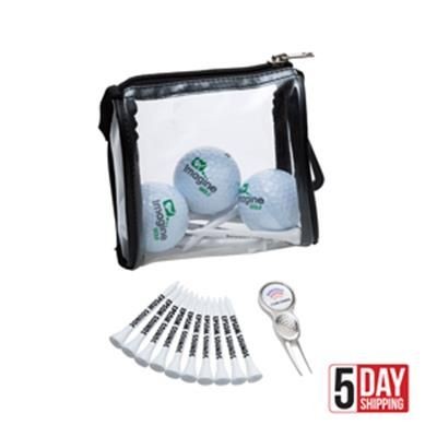 Branded Promotional MINI MORAY BAG 2 Golf Gift Set From Concept Incentives.