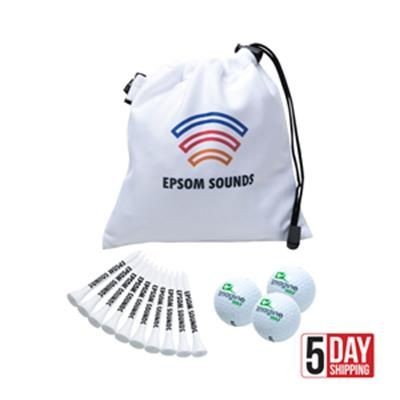 Branded Promotional PERTH GOODY BAG 1 Golf Gift Set From Concept Incentives.