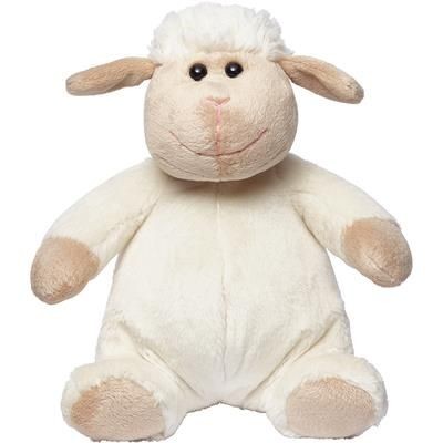 Branded Promotional THEO WHITE SHEEP Soft Toy From Concept Incentives.