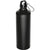 Branded Promotional 800ML STAINLESS STEEL METAL DRINK BOTTLE with Snap Hook in Black Sports Drink Bottle From Concept Incentives.