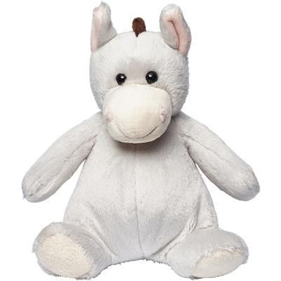 Branded Promotional PELLE GREY DONKEY Soft Toy From Concept Incentives.