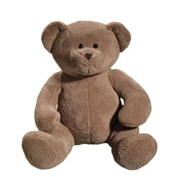 Branded Promotional EXTRA LARGE XL TEDDY BEAR in Beige Soft Toy From Concept Incentives.