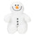 Branded Promotional SVEN SNOWMAN Soft Toy From Concept Incentives.