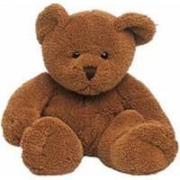 Branded Promotional MICHAELA TEDDY BEAR in Brown Soft Toy From Concept Incentives.