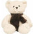 Branded Promotional MONIKA TEDDY BEAR in Cream Soft Toy From Concept Incentives.