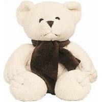 Branded Promotional MONIKA TEDDY BEAR in Cream Soft Toy From Concept Incentives.