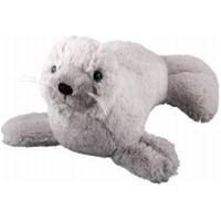 Branded Promotional SILVIA THE LARGE SEAL in White Soft Toy From Concept Incentives.