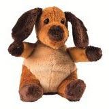 Branded Promotional GABRIEL DOG Soft Toy From Concept Incentives.