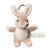 Branded Promotional RABBIT PLUSH KEYRING Keyring From Concept Incentives.