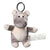 Branded Promotional HIPPO PLUSH KEYRING Keyring From Concept Incentives.