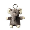 Branded Promotional ELEPHANT PLUSH KEYRING Keyring From Concept Incentives.