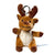 Branded Promotional MOOSE PLUSH KEYRING Keyring From Concept Incentives.