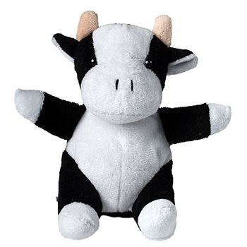 Branded Promotional CORDULA COW Soft Toy From Concept Incentives.