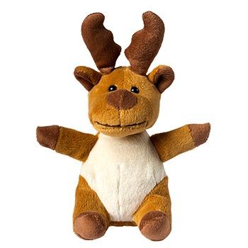 Branded Promotional OKE MOOSE Soft Toy From Concept Incentives.