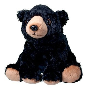 Branded Promotional CLAAS THE BLACK BEAR Soft Toy From Concept Incentives.