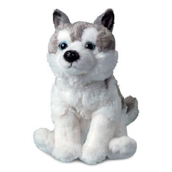 Branded Promotional HARRI HUSKY DOG Soft Toy From Concept Incentives.