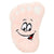 Branded Promotional SCHMOOZIE PLUSH TOY FOOT Soft Toy From Concept Incentives.