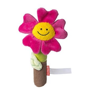 Branded Promotional FLOWER GRAB TOY with Squeaker Soft Toy From Concept Incentives.