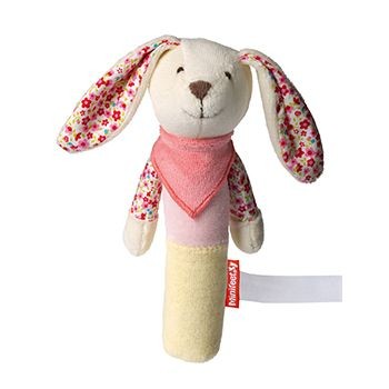 Branded Promotional RABBIT GRAB TOY with Squeaker Soft Toy From Concept Incentives.