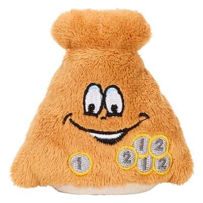 Branded Promotional SCHMOOZIE PLUSH TOY MONEYBAG Soft Toy From Concept Incentives.