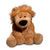 Branded Promotional LARGE LION in Brown Soft Toy From Concept Incentives.