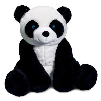 Branded Promotional LARGE PANDA in Black & White Soft Toy From Concept Incentives.