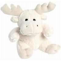 Branded Promotional CARLOTTA THE LITTLE MOOSE in Cream Soft Toy From Concept Incentives.