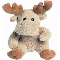 Branded Promotional CARINA THE LITTLE MOOSE in Beige Soft Toy From Concept Incentives.