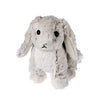 Branded Promotional BETTINA WHITE & BROWN MIX RABBIT Soft Toy From Concept Incentives.