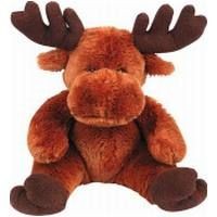 Branded Promotional ANNA DELUXE MOOSE in Brown Soft Toy From Concept Incentives.