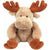 Branded Promotional ANTON MOOSE in Beige Soft Toy From Concept Incentives.