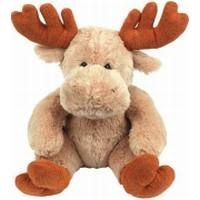 Branded Promotional ANTON MOOSE in Beige Soft Toy From Concept Incentives.