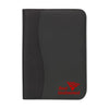 Branded Promotional FIRENZE A4 DOCUMENT FOLDER in Black Document Wallet From Concept Incentives.