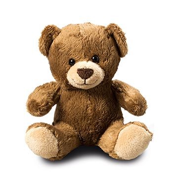 Branded Promotional MORITZ DARK BROWN TEDDY BEAR Soft Toy From Concept Incentives.