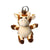 Branded Promotional GIRAFFE PLUSH KEYRING Keyring From Concept Incentives.