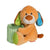 Branded Promotional DOG PENCIL HOLDER Soft Toy From Concept Incentives.