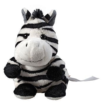Branded Promotional SCHMOOZIE XXL ZEBRA TOY Soft Toy From Concept Incentives.