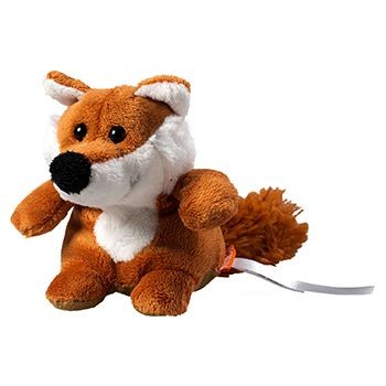 Branded Promotional SCHMOOZIE XXL FOX TOY Soft Toy From Concept Incentives.