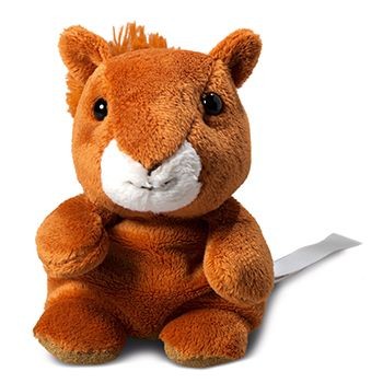 Branded Promotional SCHMOOZIE XXL SQUIRREL TOY Soft Toy From Concept Incentives.