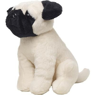 Branded Promotional BIRGIT PUG DOG PLUSH TOY Soft Toy From Concept Incentives.