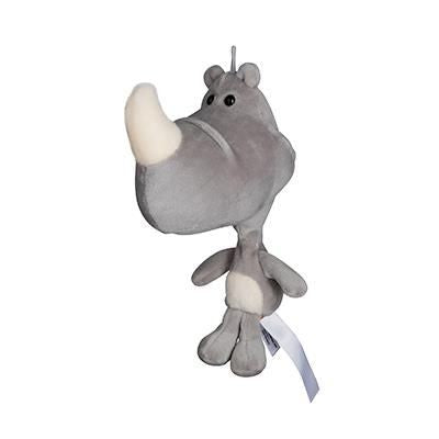 Branded Promotional RHINO BIG HEAD SOFT TOY Soft Toy From Concept Incentives.