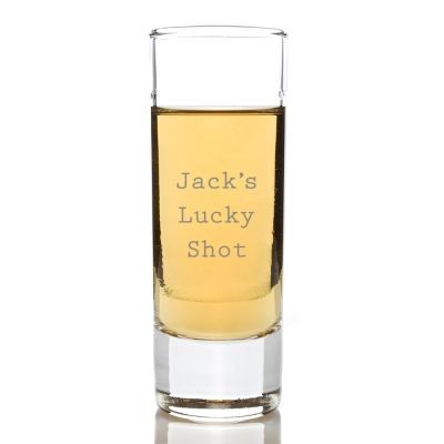 Branded Promotional PERSONALISED 60ML SHOT GLASS Shot Tot Glass From Concept Incentives.