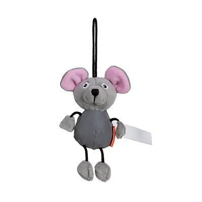 Branded Promotional MOUSE REFLECTIVE ANIMAL Soft Toy From Concept Incentives.