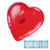 Branded Promotional HEART SHAPE HEATED GEL HOT PACK HAND WARMER in Red Hot Pack From Concept Incentives.