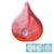 Branded Promotional TEAR DROP SHAPE HEATED GEL HOT PACK HAND WARMER in Red Hot Pack From Concept Incentives.