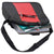 Branded Promotional SHOULDER BAG in Black & Red Bag From Concept Incentives.